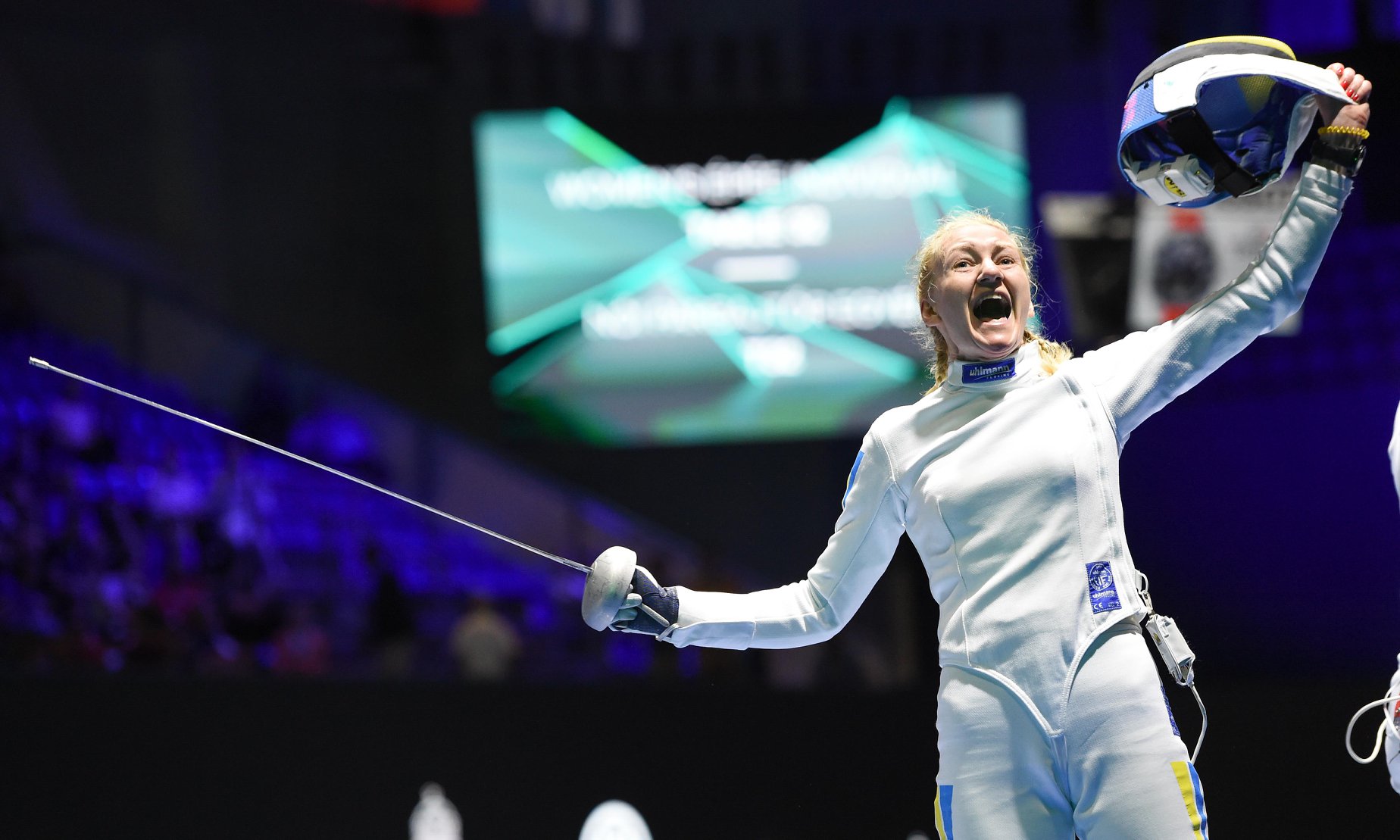 Украинская шпажистка Елена Кривицкая заняла 3-е место на чемпионате мира