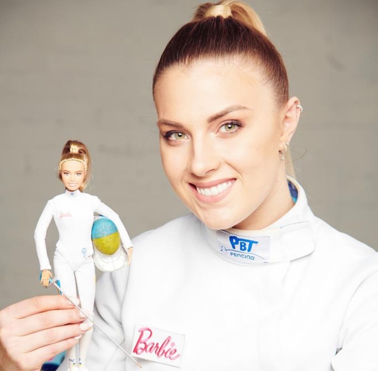 Фехтовальщица Ольга Харлан стала прототипом для новой модели куклы Барби