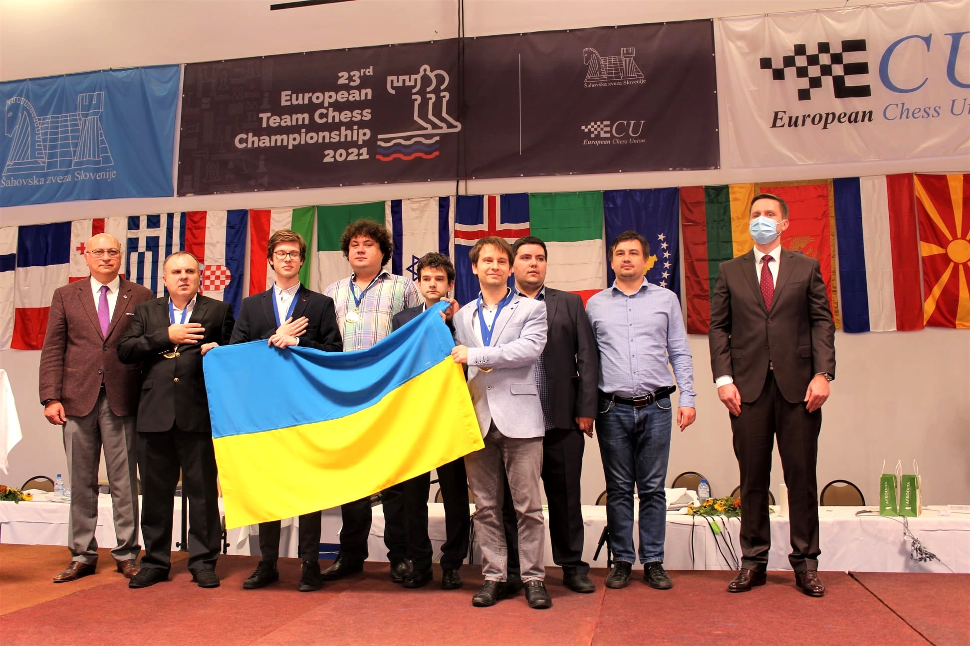 Чоловіча збірна України стала чемпіоном Європи з шахів