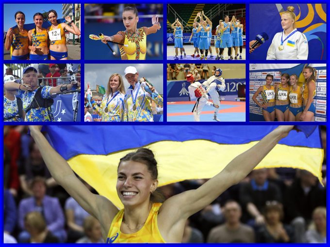 Украинские спортсмены завоевали 20 медалей на Универсиаде