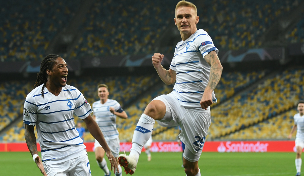 «Динамо» Киев вышло в Лигу чемпионов