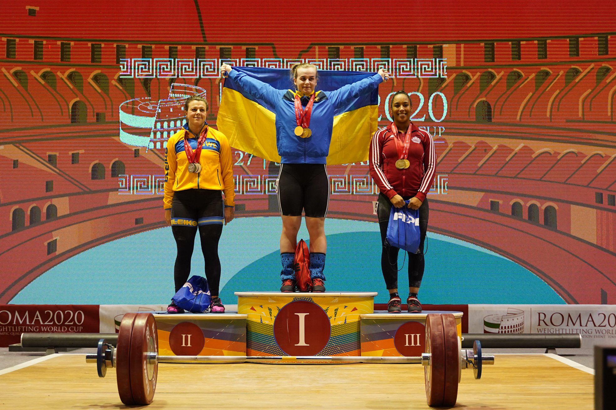 Тяжелоатлетка Ирина Деха стала победителем Кубка Мира