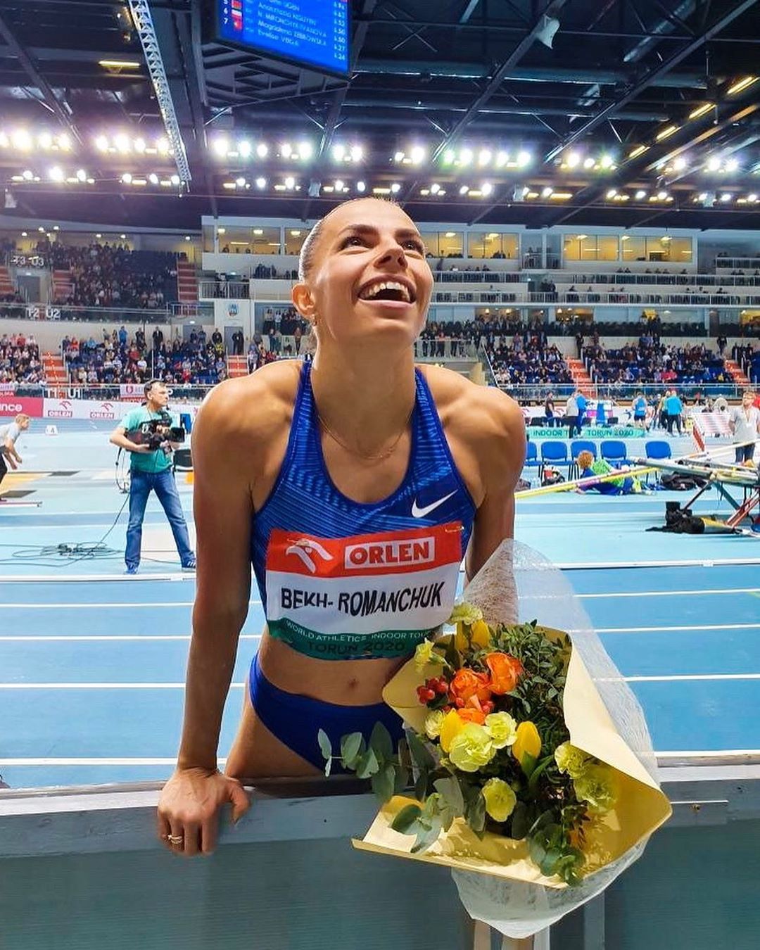 Легкоатлетка Марина Бех-Романчук победила на престижном турнире в Польше