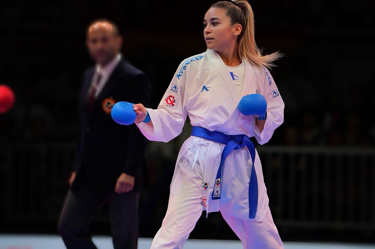Каратистка Анжелика Терлюга заняла 2-е место на турнире серии Karate1
