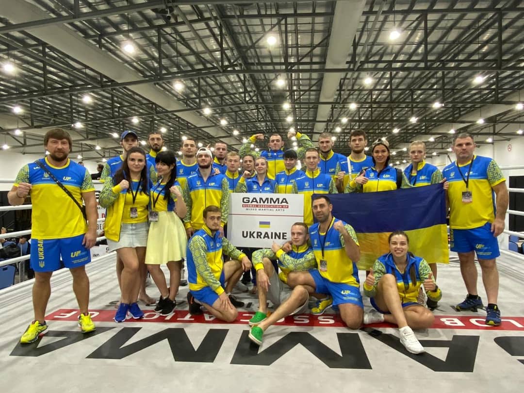 Сборная Украины стала чемпионом мира по ММА