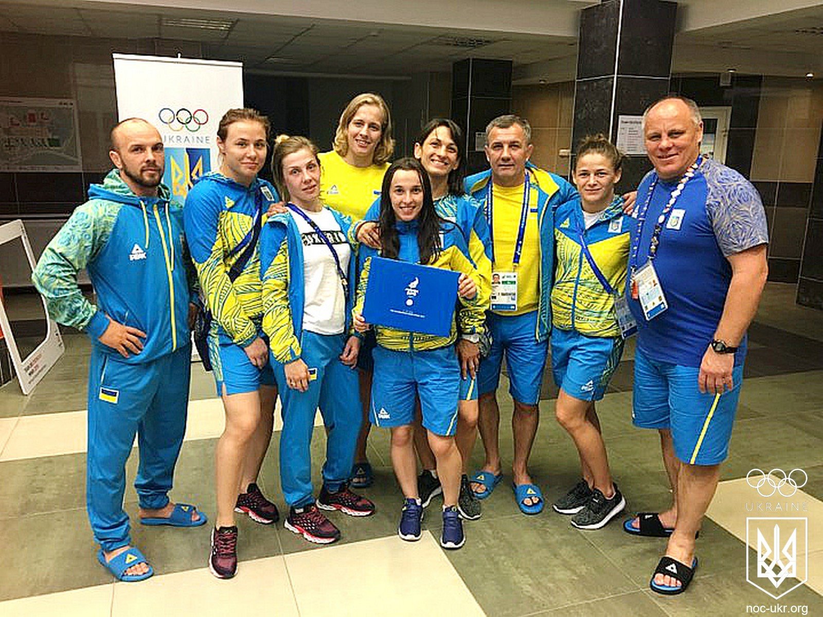 Женская сборная Украины по борьбе заняла 1-е место в общекомандном зачёте на Европейских играх