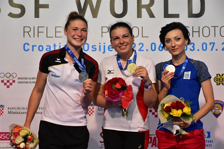 Юлія Коростильова посіла 3 місце на Кубку Світу зі стрільби