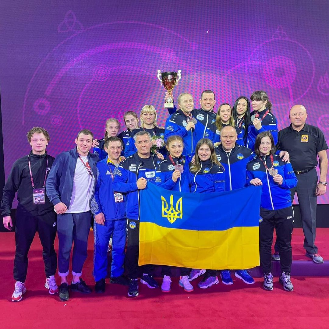 Сборная Украины заняла второе место на чемпионате Европы