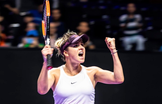 Теннисистка Элина Свитолина с победы начала выступление на итоговом турнире сезона