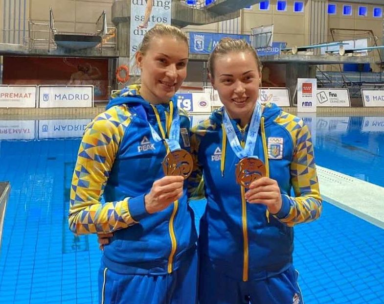 Елена Фёдорова и Диана Шелестюк заняли 3-е место на этапе Гран-при по прыжкам в воду