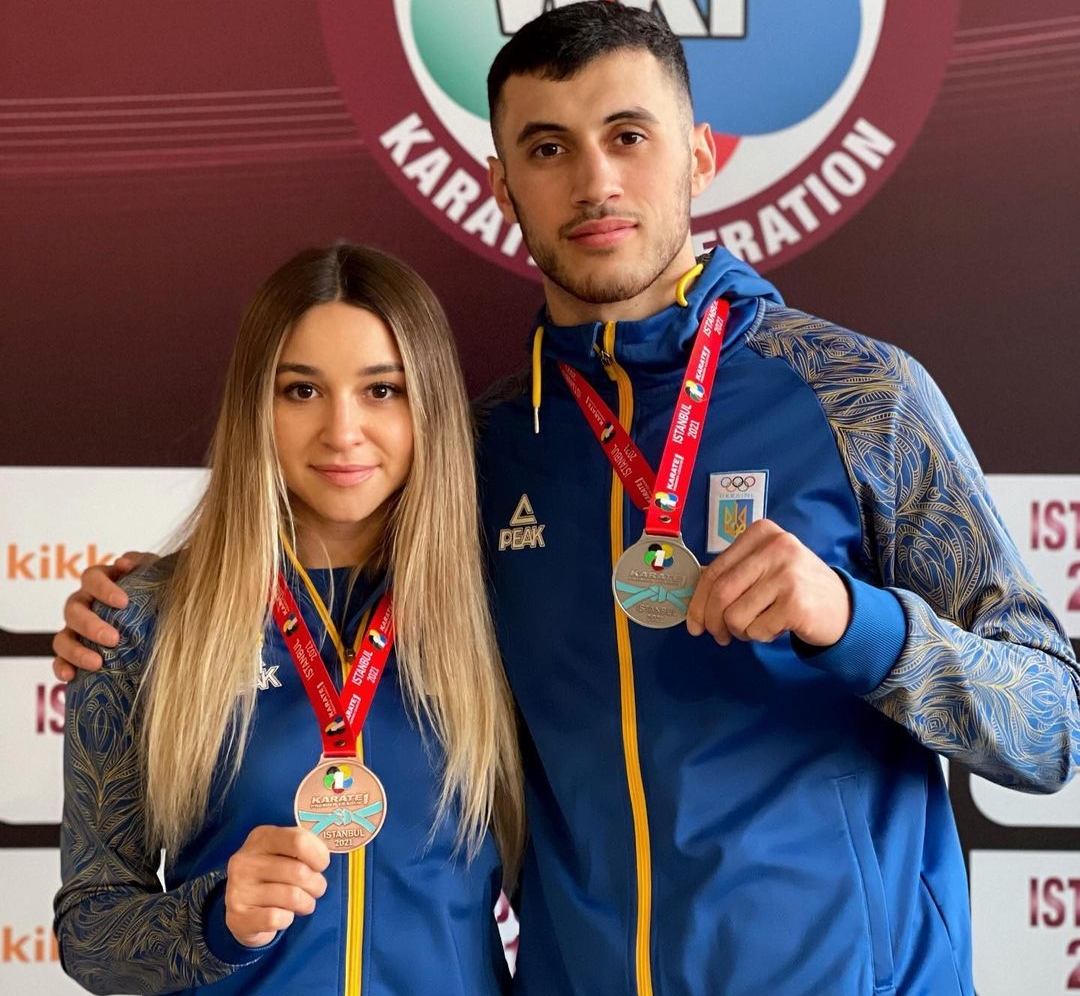 Украинские каратисты взяли 2 медали на элитном турнире
