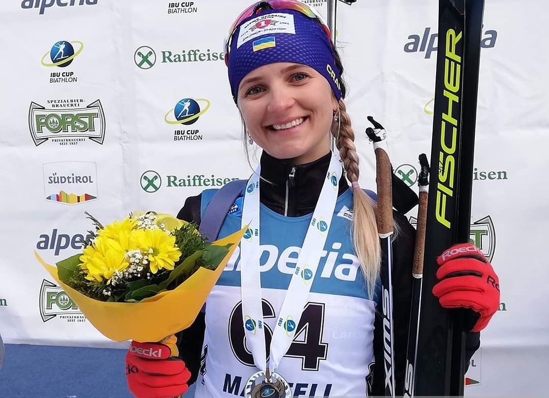 Биатлонистка Юлия Журавок заняла 3-е место в спринте на этапе Кубка IBU