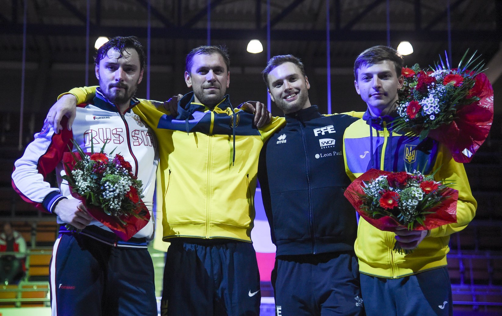 Шпажисты Игорь Рейзлин и Роман Свичкарь заняли 1-е и 3-е место на Кубке мира