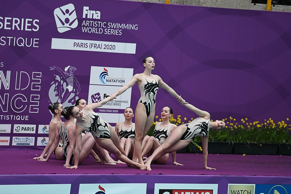 7 золотых медалей завоевала сборная Украина по артистическому плаванию на этапе Мировой серии