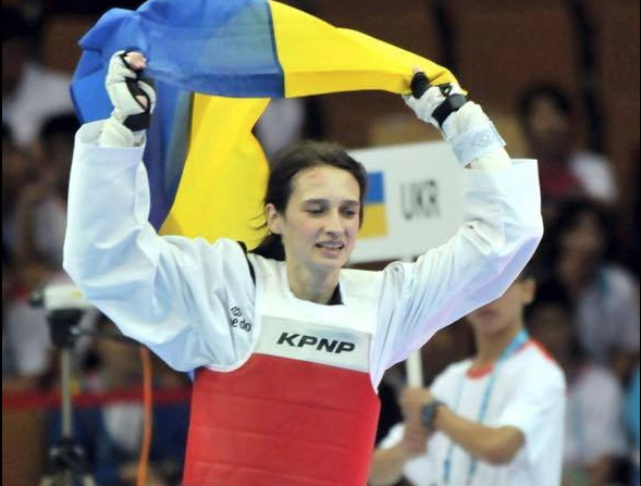 Украинская тхэквондистка Ирина Ромолданова заняла 3-е место на Универсиаде