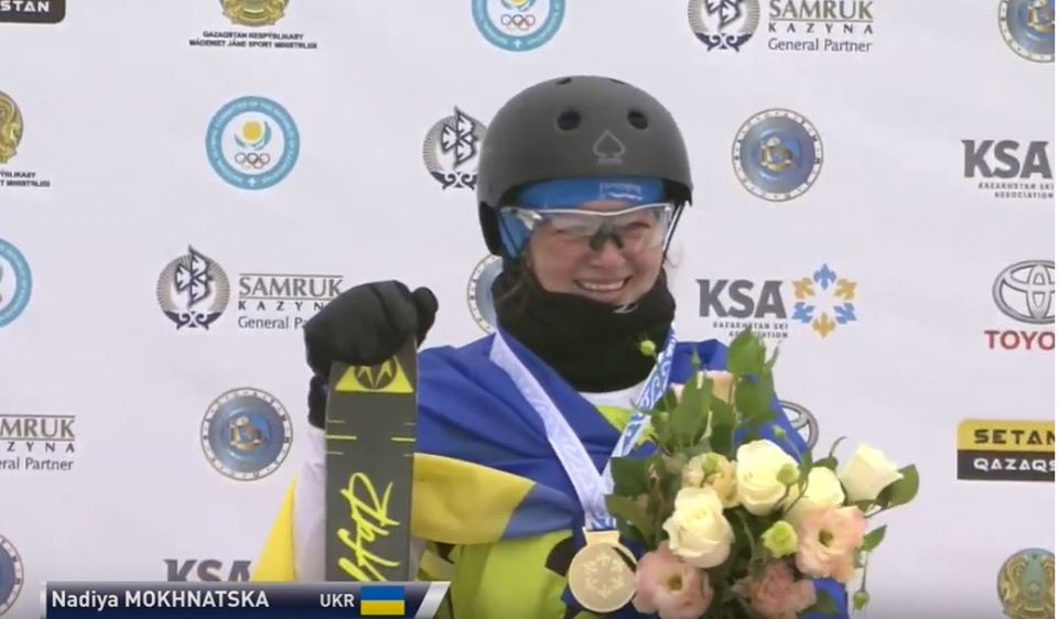 Фристайлистка Надежда Мохнацкая выиграла этап Кубка мира