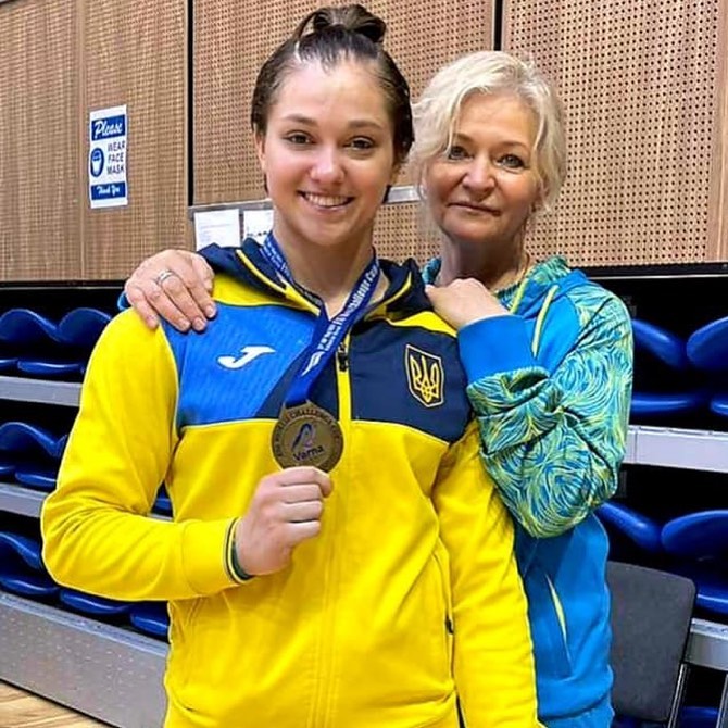 5 медалей здобули українські гімнасти на Кубку виклику